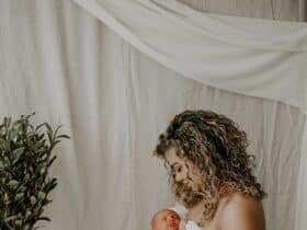 one week newborn pictures