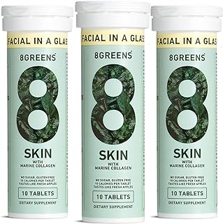 8Greens Skin + Marine Collagen for Beautiful Skin 