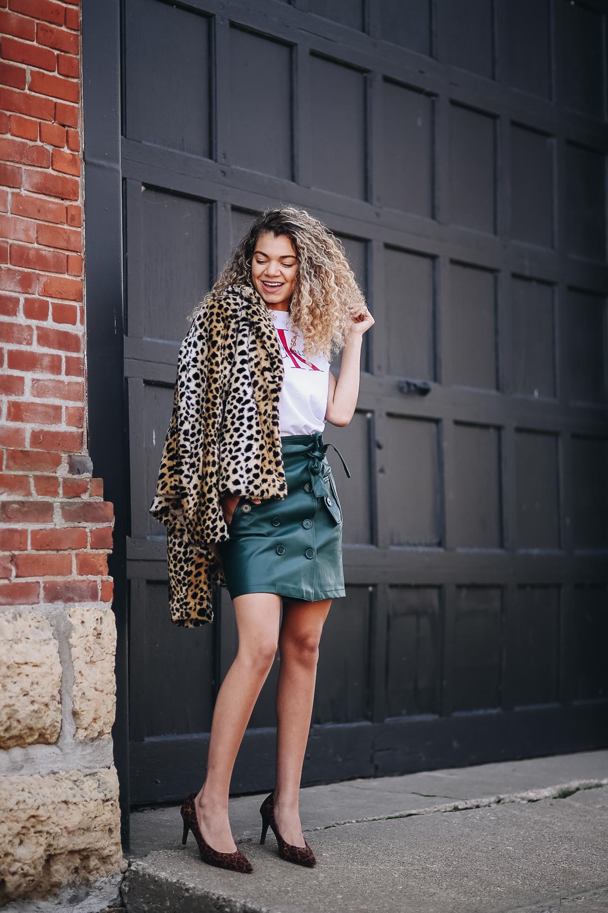 leopard print coat statement pieces