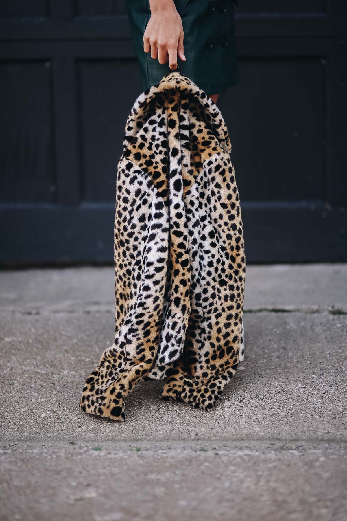 leopard print coat statement pieces