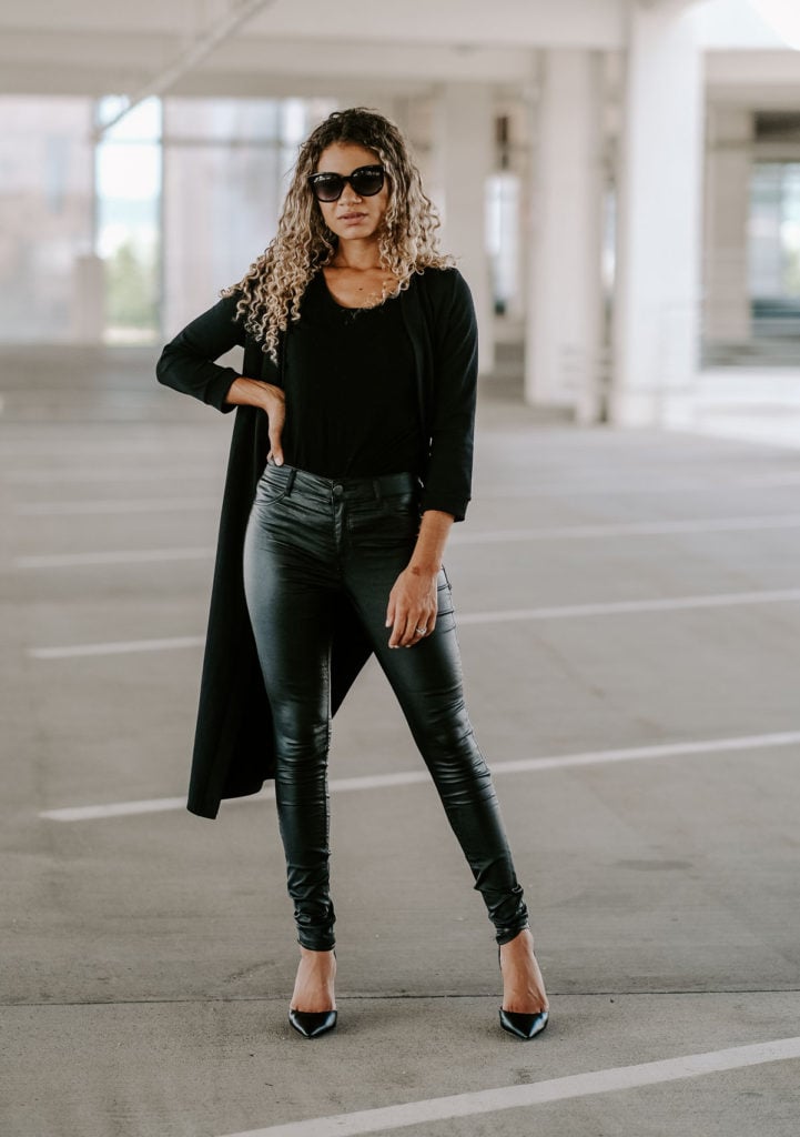 leather pants outfit