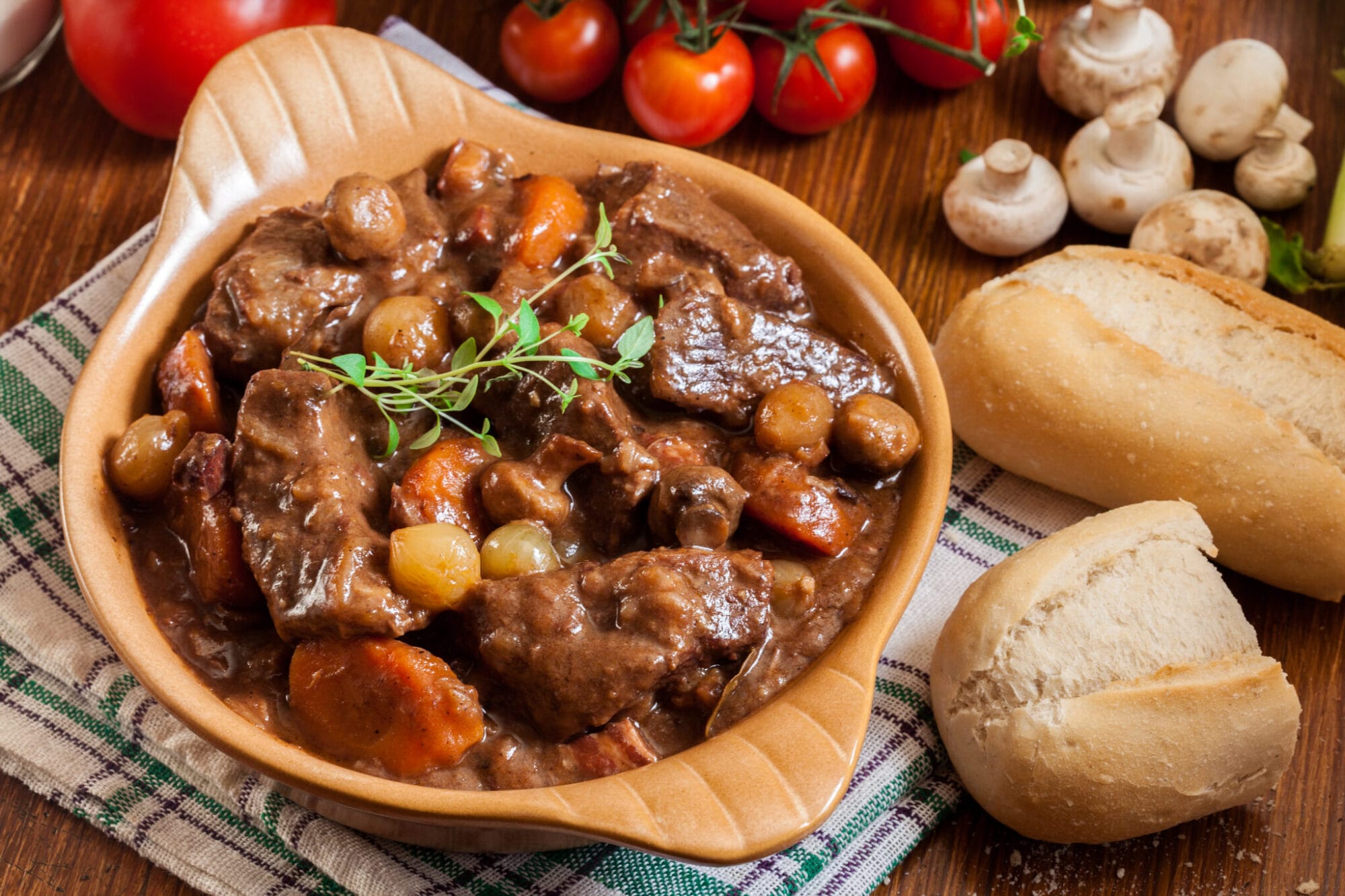 Boeuf Bourguignon, French holiday food