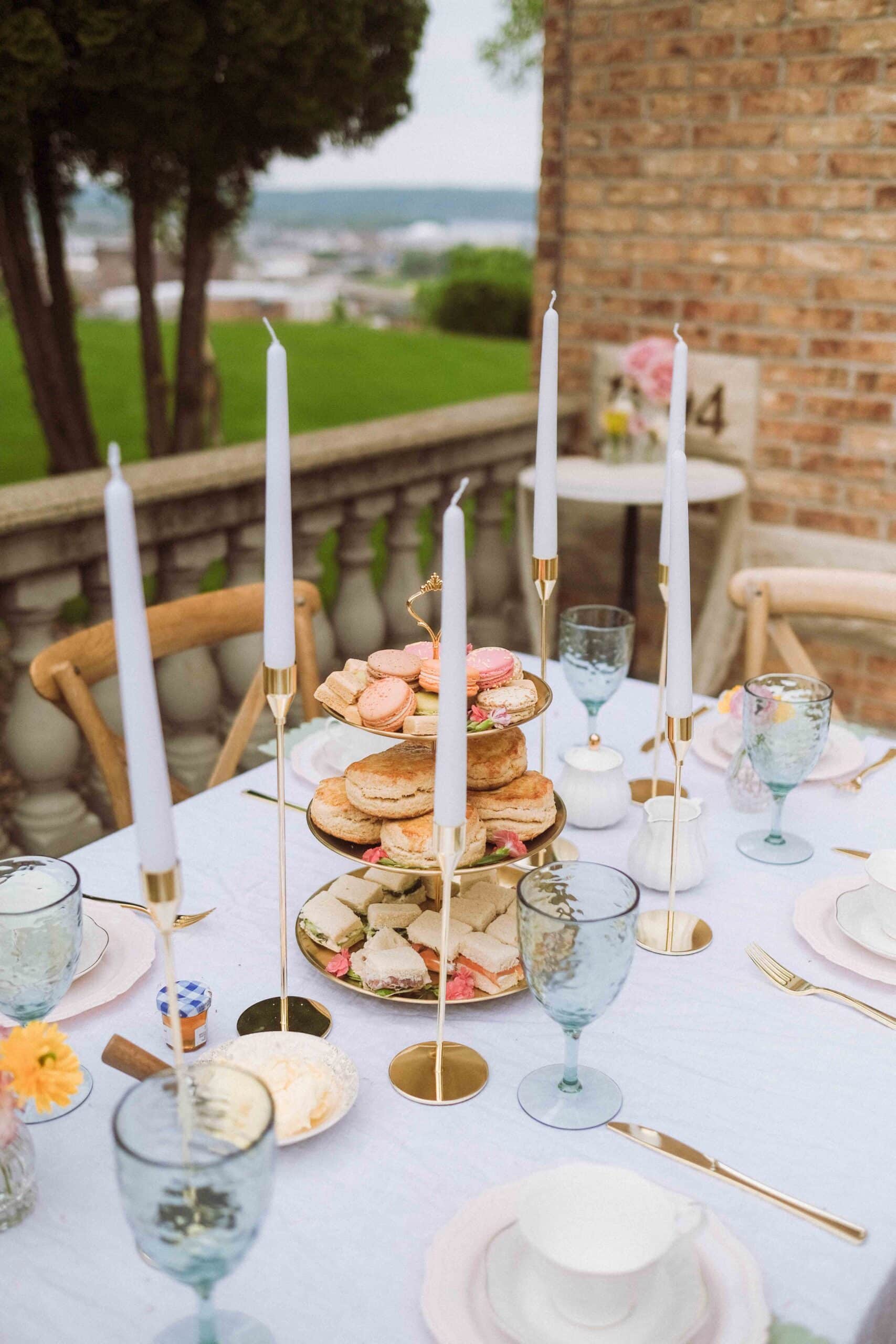 garden parisian tea party