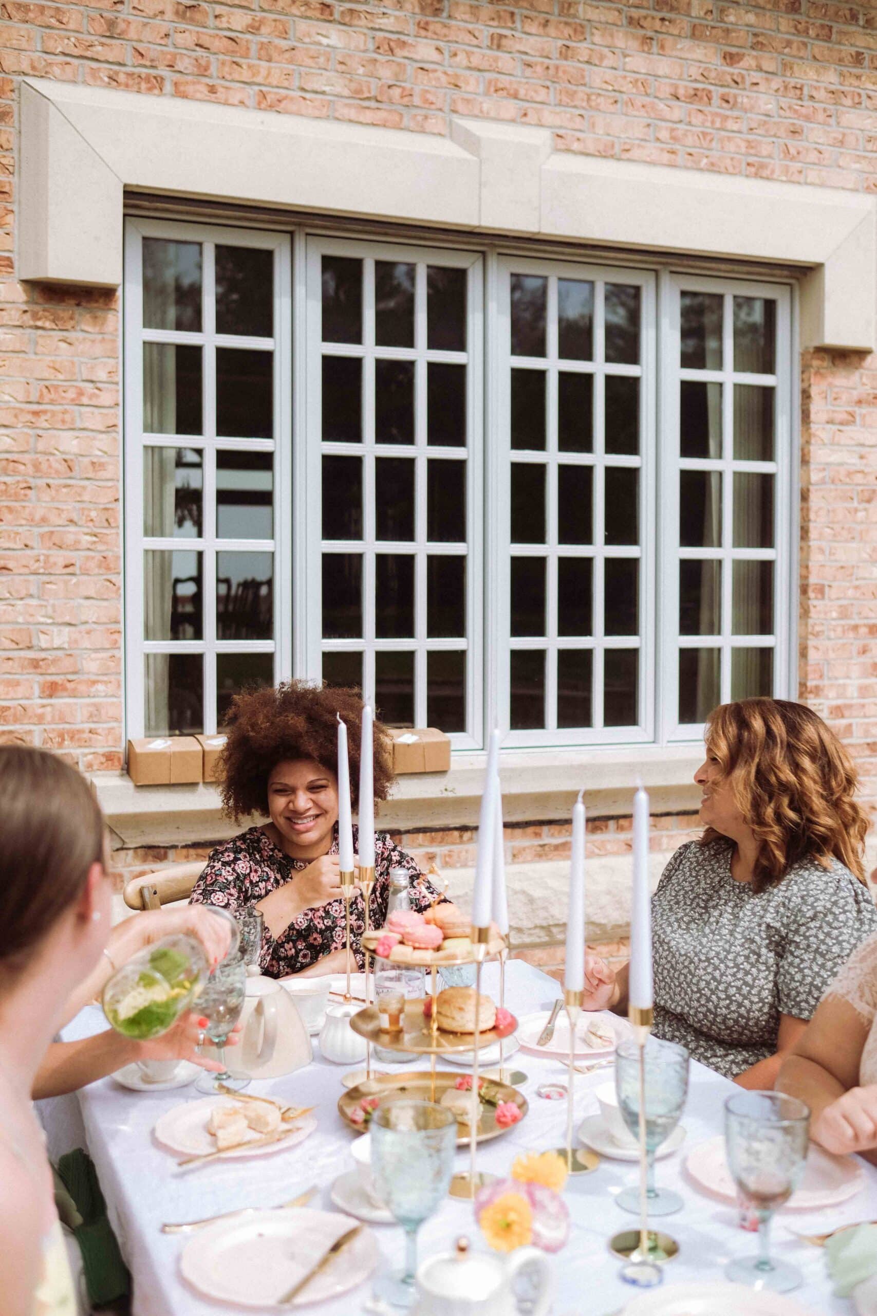 garden parisian tea party