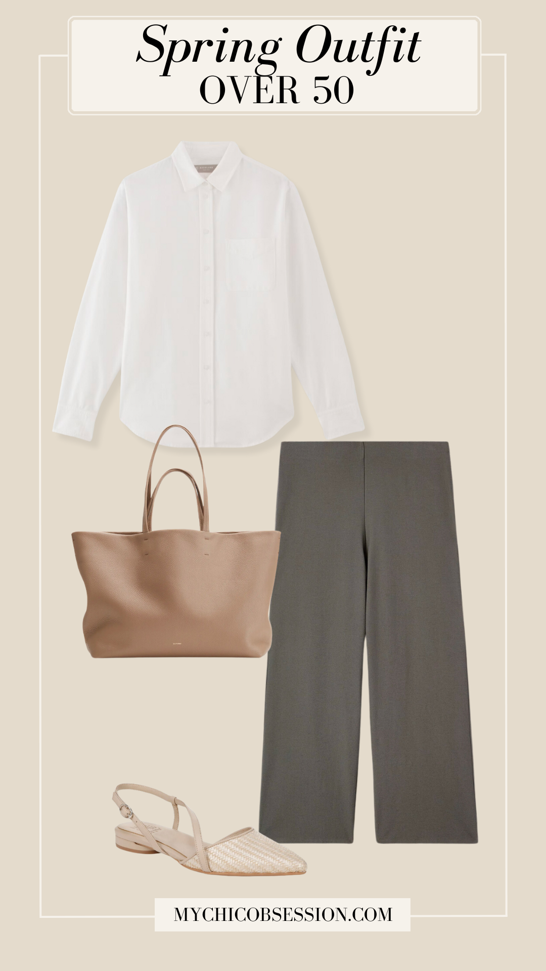 spring outfit idea for women over 50