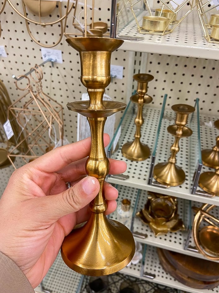 brass candlestick