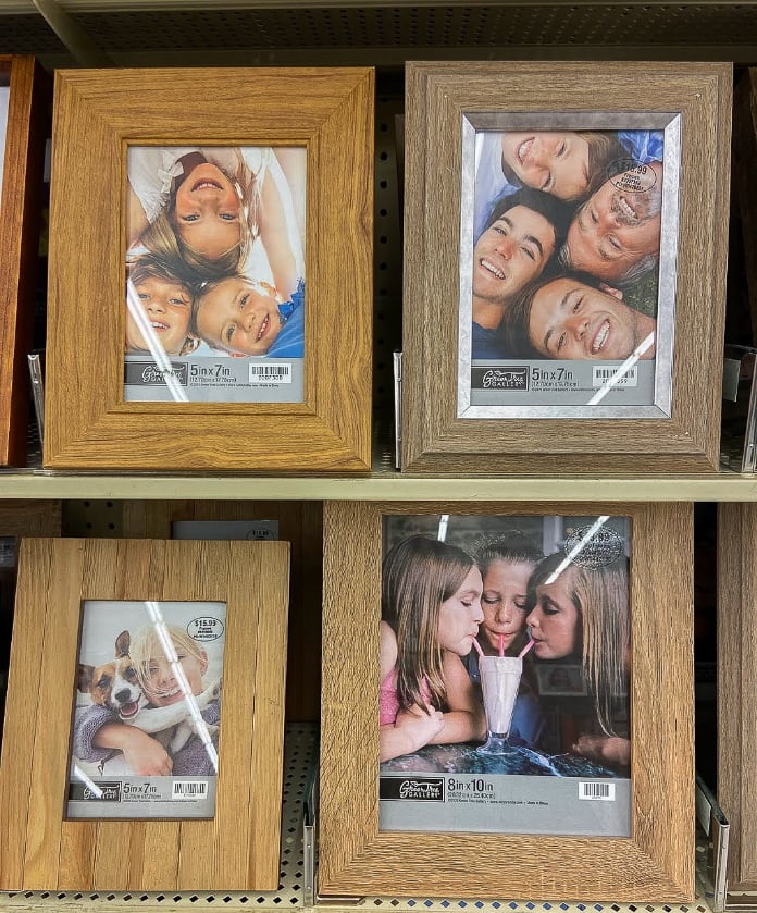 wood picture frames at hobby lobby